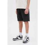 Jack & Jones Erkek Çocuk Siyah Günlük Şort 8 Yaş Beden JPSTJAIDEN JJCRINKLE Modeli