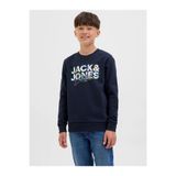 Jack & Jones Erkek Çocuk Sweatshirt, Lacivert, 128 Beden