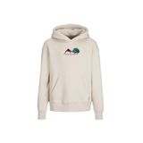 Jack & Jones Erkek Çocuk Taş Sweatshırt JORSILVERLAKE SWEAT HOOD JNR