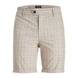 JACK & JONES Erkek Connor Şort, Bej, S