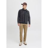 Jack & Jones Erkek Dar Kesim Denim Pantolon, Normal Bel, Kahve, 30/32