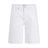 JACK & JONES Erkek Denim Şort, beyaz (Optic White), S