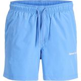 Jack & Jones Erkek Deniz Şortu 12291434 Jpstmauı Norrebro Swım Shorts Reg Ret - Marina - L