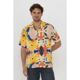 Jack & Jones Erkek Desenli Kisa Kollu Gömlek - Jeff