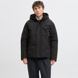Jack & Jones Erkek Fermuar Kapamali Kapüsonlu Mont - Ccmoon - 0 - Siyah