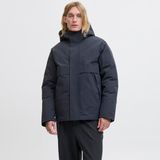 Jack & Jones Erkek Fermuar Kapamali Kapüsonlu Mont - Ccmoon - 001-Lacivert