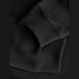 Jack & Jones Erkek Gögüs Baskili Kapüsonlu Sweatshirt - Aero - 0 - Siyah - 2XL