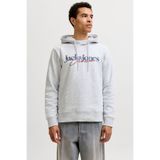 Jack & Jones Erkek Gögüs Baskili Kapüsonlu Sweatshirt - Tom
