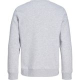 Jack & Jones Erkek Gögüs Baskili Regular Fit Bisiklet Yaka Sweatshirt - Rush - 0-Gri