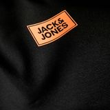 Jack & Jones Erkek Gögüs Baskili Regular Fit Bisiklet Yaka Sweatshirt - Rush - 0 Siyah - M