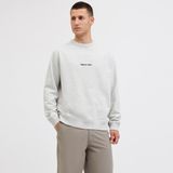 Jack & Jones Erkek Gögüs Nakis Islemeli Sweat - Norrebro - 0-Gri - XL