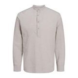 JACK & JONES Erkek Gömlek Comfort Fit Gömlek, Crockery, M
