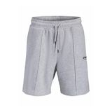 Jack & Jones Erkek Gri Jpstkane Soho Sweat Shorts Mıd Sn Şort 12288620-Lightgrey