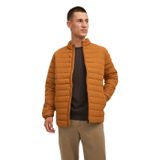 JACK & JONES Erkek hafif kapitone ceket | Basic mevsimlik ceket, dolgulu | kapüşonsuz bluz JJERECYCLE, Kauçuk., S