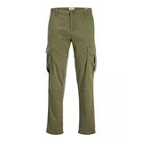 Jack Jones Erkek Haki Yeşil Renk Kargo Pantolon 12268364
