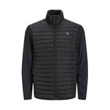 Jack & Jones Erkek Hibrit Ceket Büyük Beden Hibrit Ceket, Siyah, 3XL