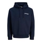 JACK & JONES Erkek Hoodie JJYUKI ÖN Sweat Hoodie, sky captain, M
