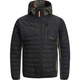 Jack & Jones Erkek Hybrid Teknolojik Kumaşlı Mont 12215679 - Siyah