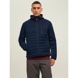 Jack & Jones Erkek Hybrid Teknolojik Kumaşlı Mont 12215679 - XL - Lacivert
