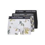 JACK & JONES Erkek Jacabstract Trunks 3'lü paket Sn (3'lü paket), Demir Gate, L