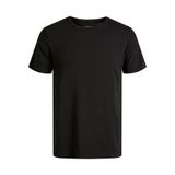 JACK & JONES Erkek Jacbamboo Tee atlet, Siyah, M