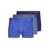 JACK & JONES Erkek Jaccrew Bambu Külot 3'lü Paket Sn (3'lü Paket), Bering Sea., S