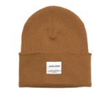 Jack & Jones Erkek Jaclong Knit Beanie Noos örgü bere, Kauçuk/, Tek Beden