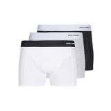 JACK & JONES Erkek Jacsense Bambu Külot 3'lü Paket Sn (3'lü Paket), Beyaz, M
