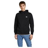 JACK & JONES Erkek JCOAIR SWEAT ZIP HOOD NOOS. Kapüşonlu ceket, Black, L
