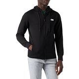 JACK & JONES Erkek JCOAIR SWEAT ZIP HOOD NOOS. Kapüşonlu ceket, Black, S