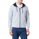 JACK & JONES Erkek JCOAIR SWEAT ZIP HOOD NOOS. Kapüşonlu ceket, Light Grey Melange Detail:NEW LGM, S