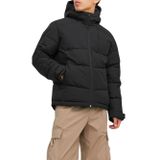 Jack & Jones Erkek JCOELEMENTS PU BODYWARMER Yelek, Siyah, S