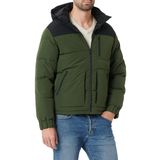 Jack & Jones, Erkek, JCOOTTO PUFFER SN, Ceket, Koyu Kahve, XXL