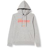 JACK & JONES Erkek Jcospring logolu Sweat kapüşonlu sweatshirt, Açık Gri Melanj/Detaylar: Yeni Hafif, S