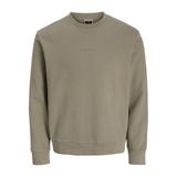 JACK & JONES Erkek Jcostance Sweat Crew Neck, Vetiver., L