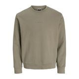JACK & JONES Erkek Jcostance Sweat Crew Neck, Vetiver., XXL