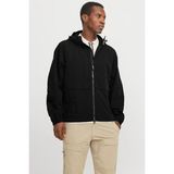 Jack & Jones Erkek Jcounıon Kapüşonlu Fermuarlı Ceket 12274049 Siyah - 2XL