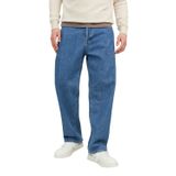 JACK & JONES Erkek Jeans JJIALEX JJORİJİNAL SBD 304 - Baggy Fit - Blue Denim, Mavi Denim, 33W / 32L