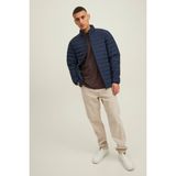 Jack & Jones Erkek Jerecycle Puffer Mont - XL - Lacivert