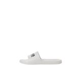 JACK & JONES Erkek Jfwollie Slider Ln banyo terliği, Beyaz, 43 EU