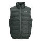 JACK & JONES Erkek Jjalpes Heat Quilted Bodywarmer Aw25, Laurel Wreath., M