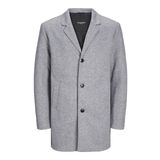 JACK & JONES Erkek Jjchuck Mont, Açık gri melanj, XL