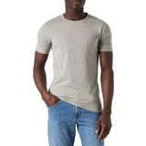 Jack & Jones Erkek Jjebasic O-neck Tee S/S Noos Tişört, Gri, XS