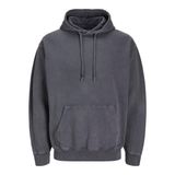 JACK & JONES Erkek Jjecharge Faded Sweat Hood Noos kapüşonlu kazak, castlerock, XXL