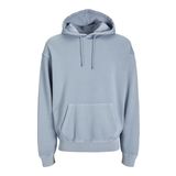 JACK & JONES Erkek Jjecharge Faded Sweat Hood Noos kapüşonlu kazak, Mavi (Chambray Blue), XL