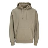 JACK & JONES Erkek Jjecharge Faded Sweat Hood Noos kapüşonlu kazak, Silver Sage, L