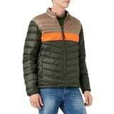 JACK & JONES Erkek Jjehero Puffer Collar Noos ceket, Exuberance/Detay: Engellenmiş, M