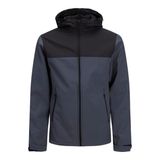 JACK & JONES Erkek Jjemarvin Hood Softshell Noos Ceket, mavi (Ombre Blue), M