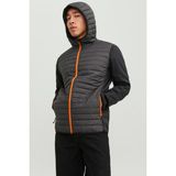 Jack & Jones Erkek Jjemultı Rüzgara Dayanıklı Kapüşonlu Mont 12182242 Asfalt - Asphalt
