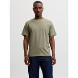 JACK & JONES Erkek Jjeorganic Basic Tee Ss O-Neck Noos T-Shirt, Vetiver., S